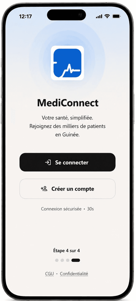 Connexion MediConnect — Se connecter ou créer un compte